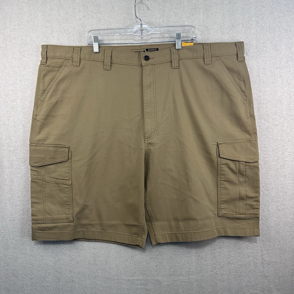 Carhartt Rugged Flex Relaxed Fit Canvas Cargo Work Shorts Sz 50 Mens NWT